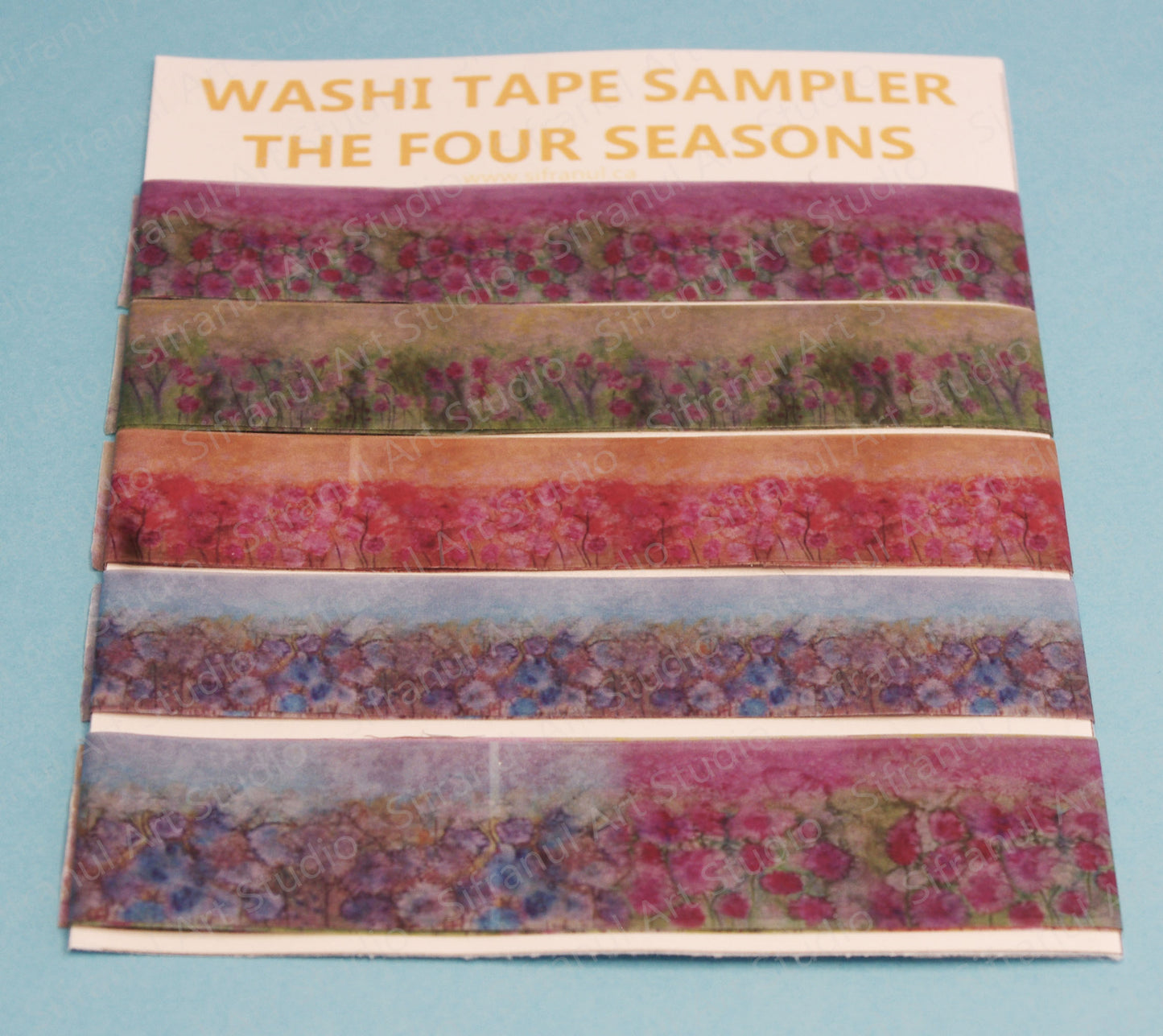 The Four Seasons Washi Sampler