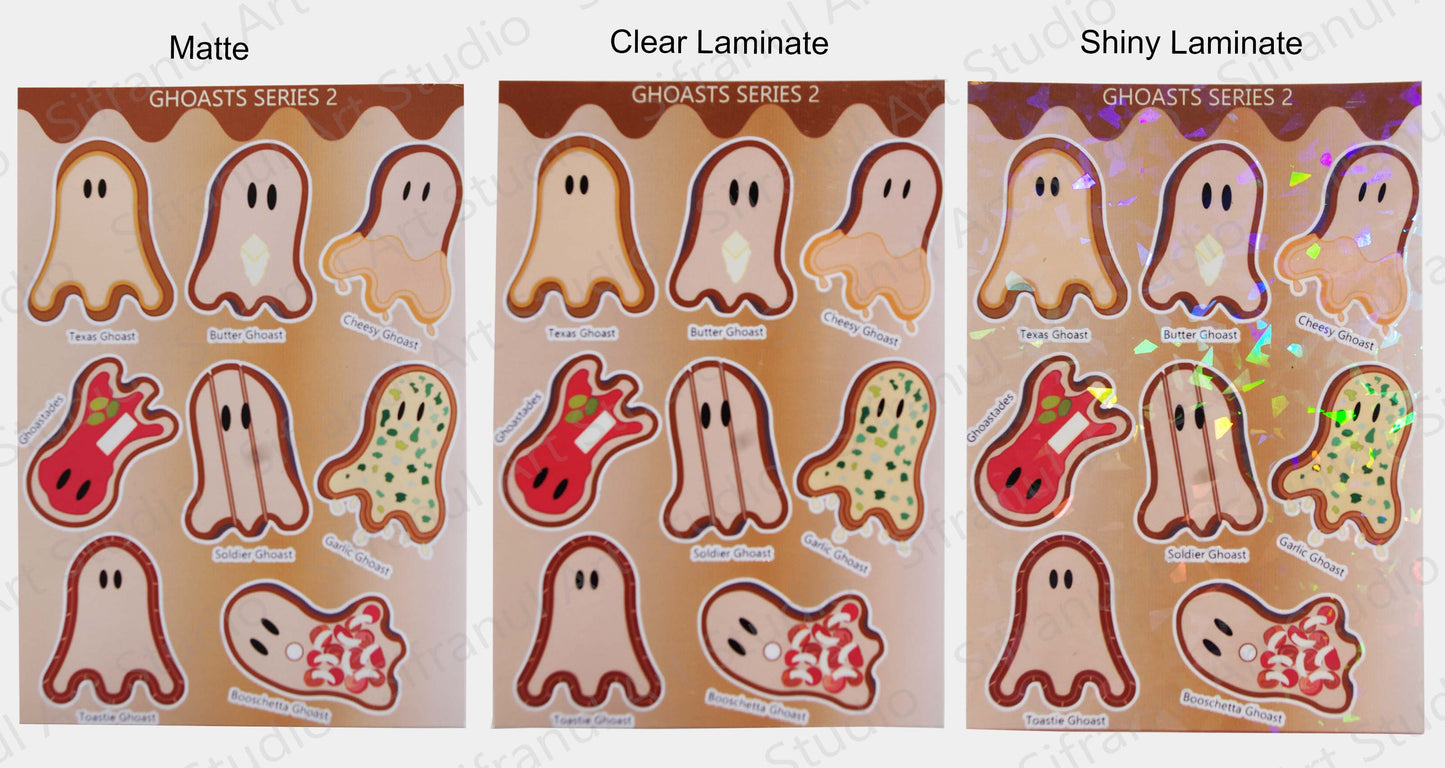 Ghoast Series 2 Sticker Sheet
