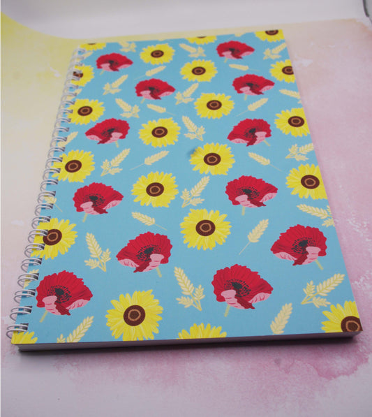 Bright Harvest Lined Journal