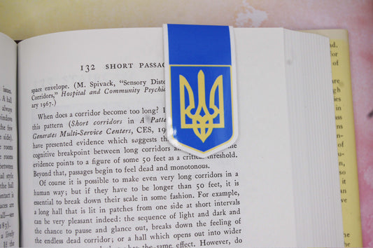 Tryzub Magnetic Bookmark