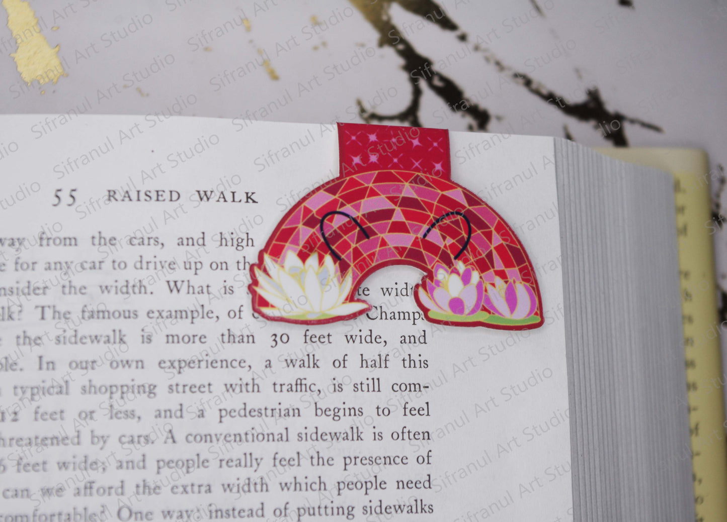 July Birthday Rainbow Magnetic Bookmark