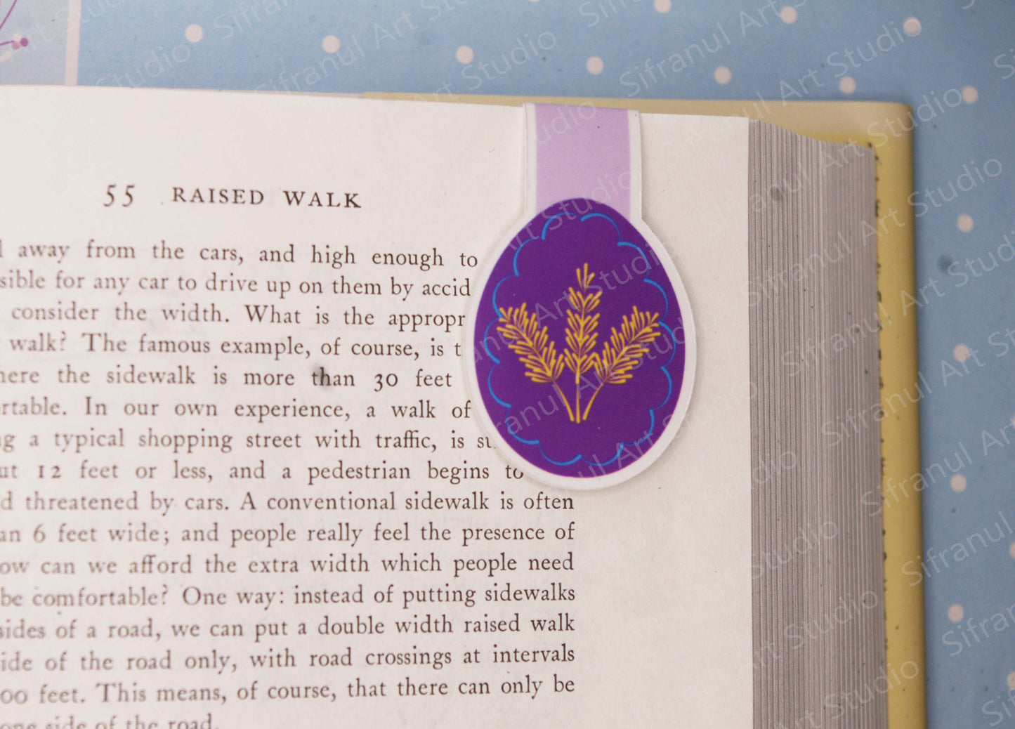 Wheat Spilka Magnetic Bookmark