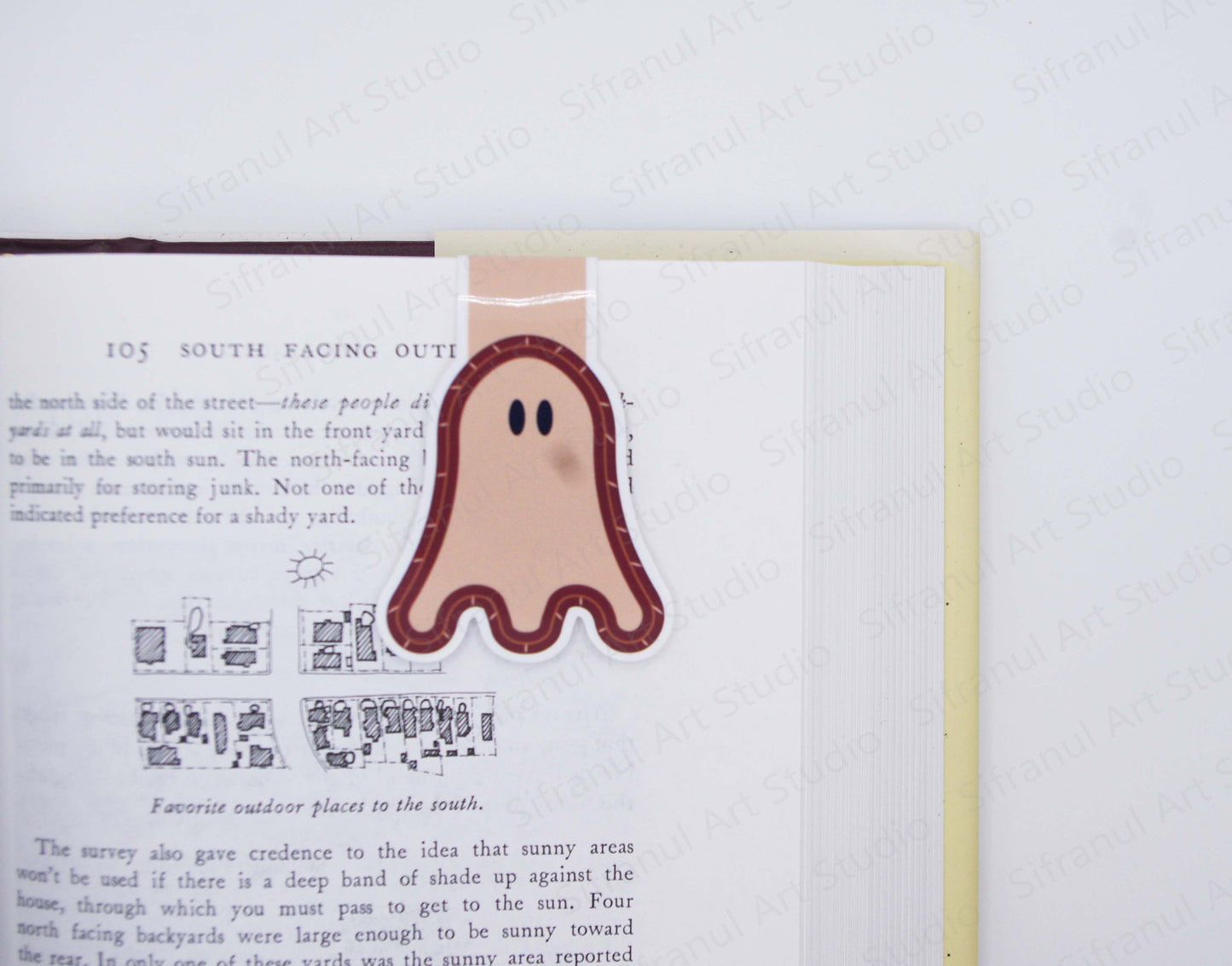 Ghoast Magnetic Bookmarks