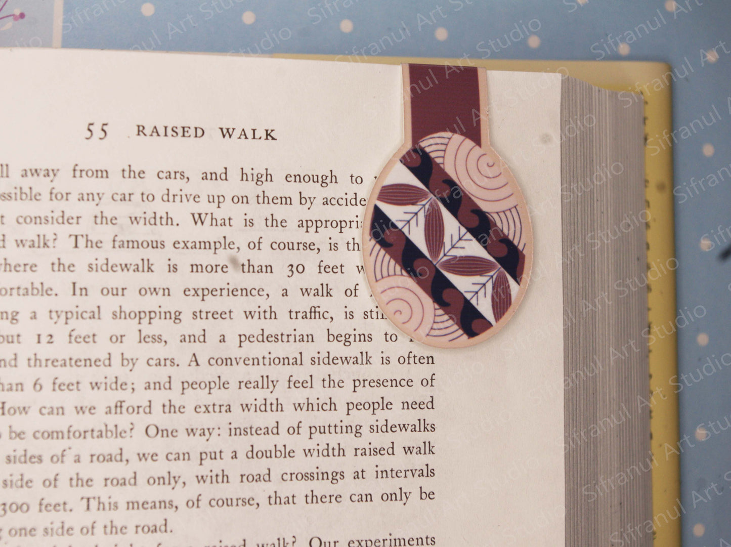 Spring Sprouting Trypillian Magnetic Bookmark