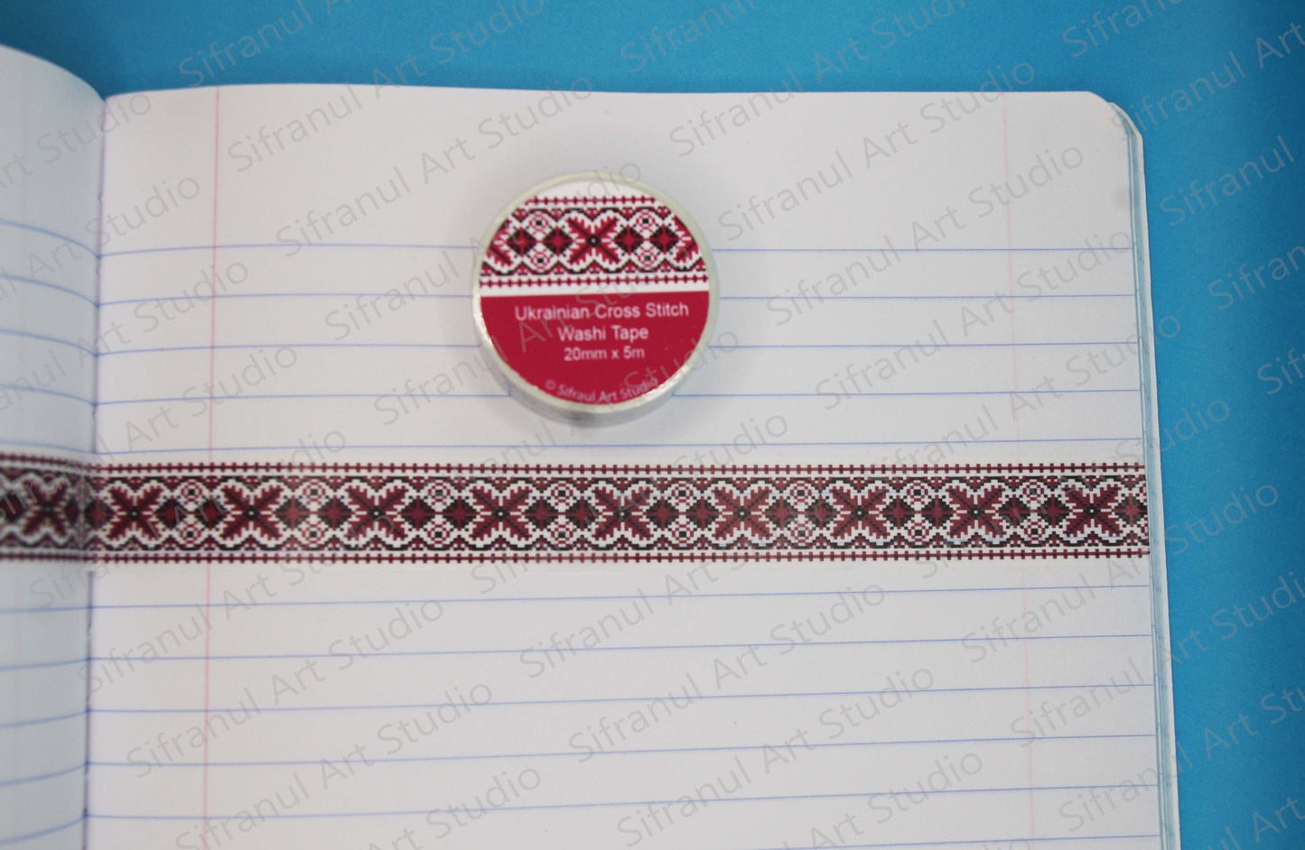 Ukrainian Cross Stitch Washi Tape
