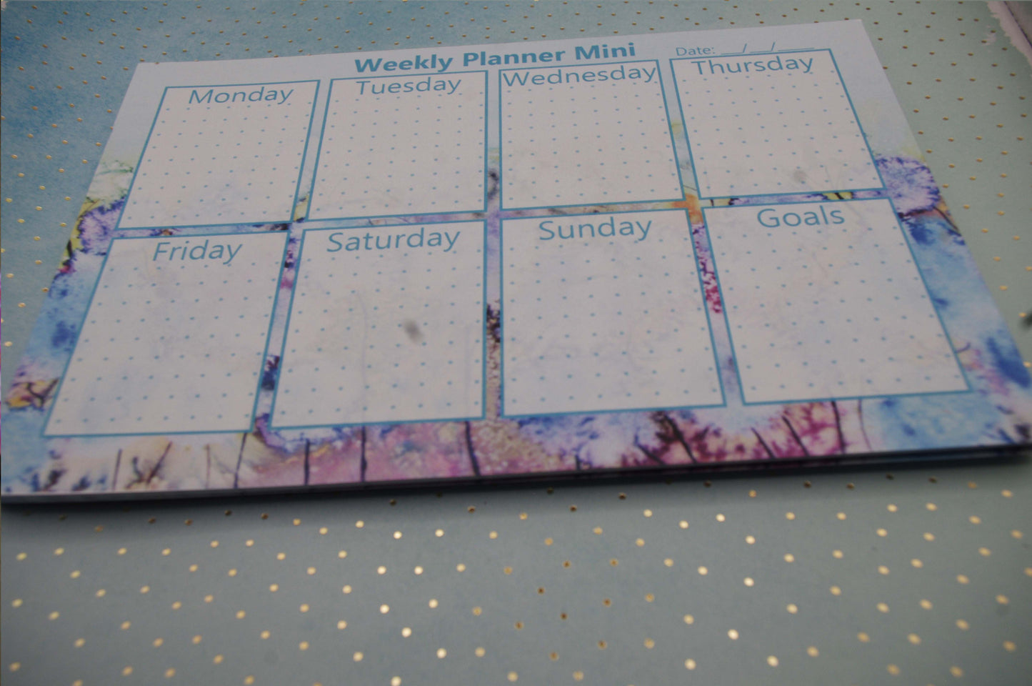 Four Seasons Handmade Weekly Planner Mini