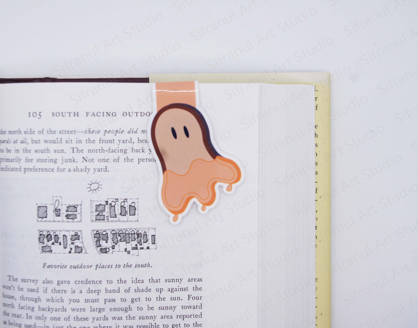 Ghoast Magnetic Bookmarks