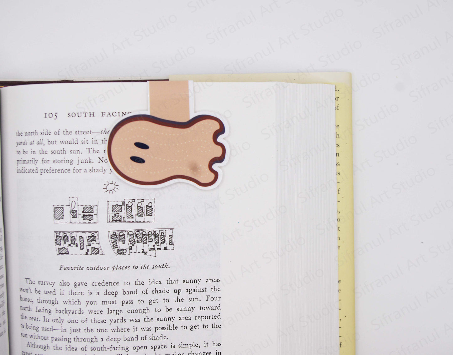 Ghoast Magnetic Bookmarks