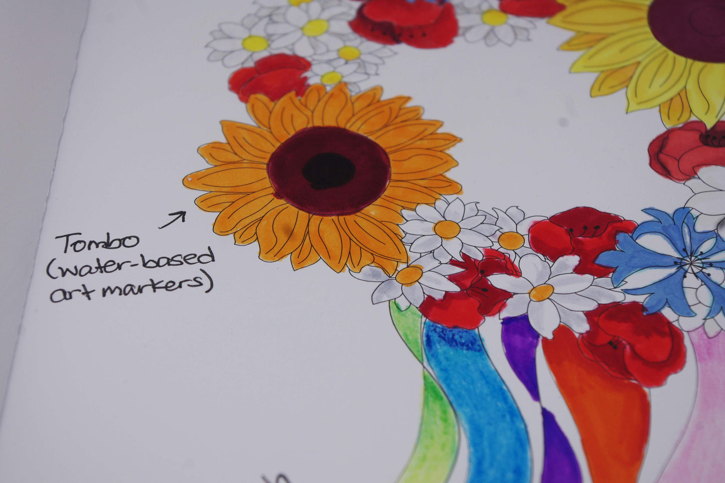 Wreath Colouring Book