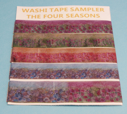 The Four Seasons Washi Sampler