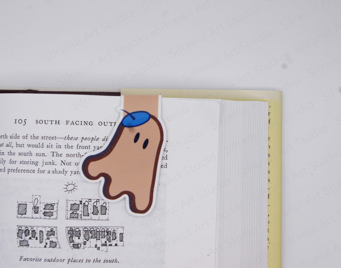 Ghoast Magnetic Bookmarks