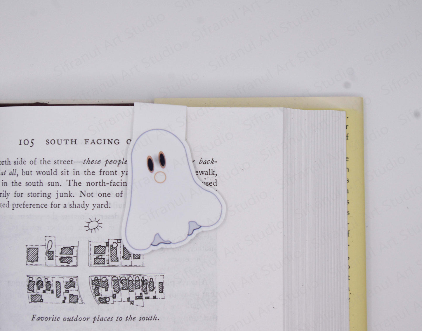 Ghoast Magnetic Bookmarks