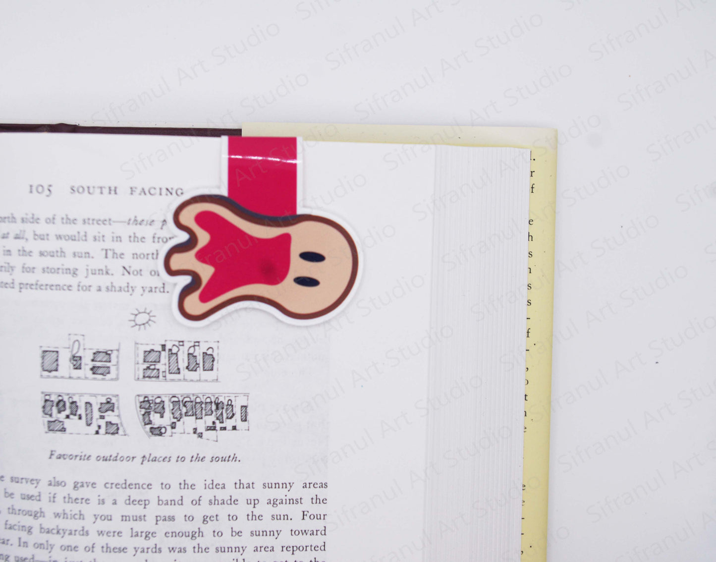 Ghoast Magnetic Bookmarks