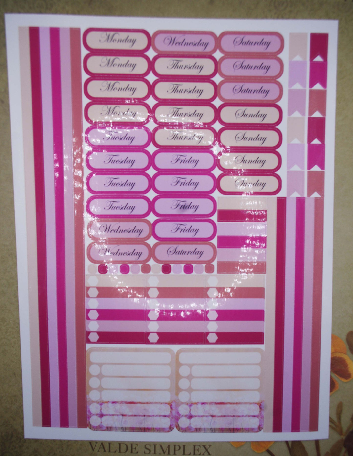 Four Seasons Journal Sticker Sets
