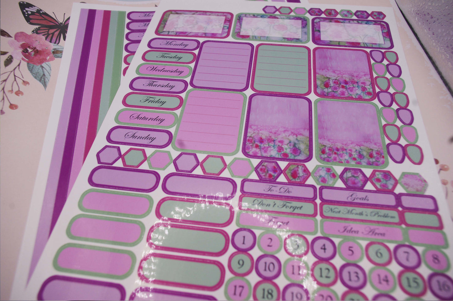 Four Seasons Journal Sticker Sets