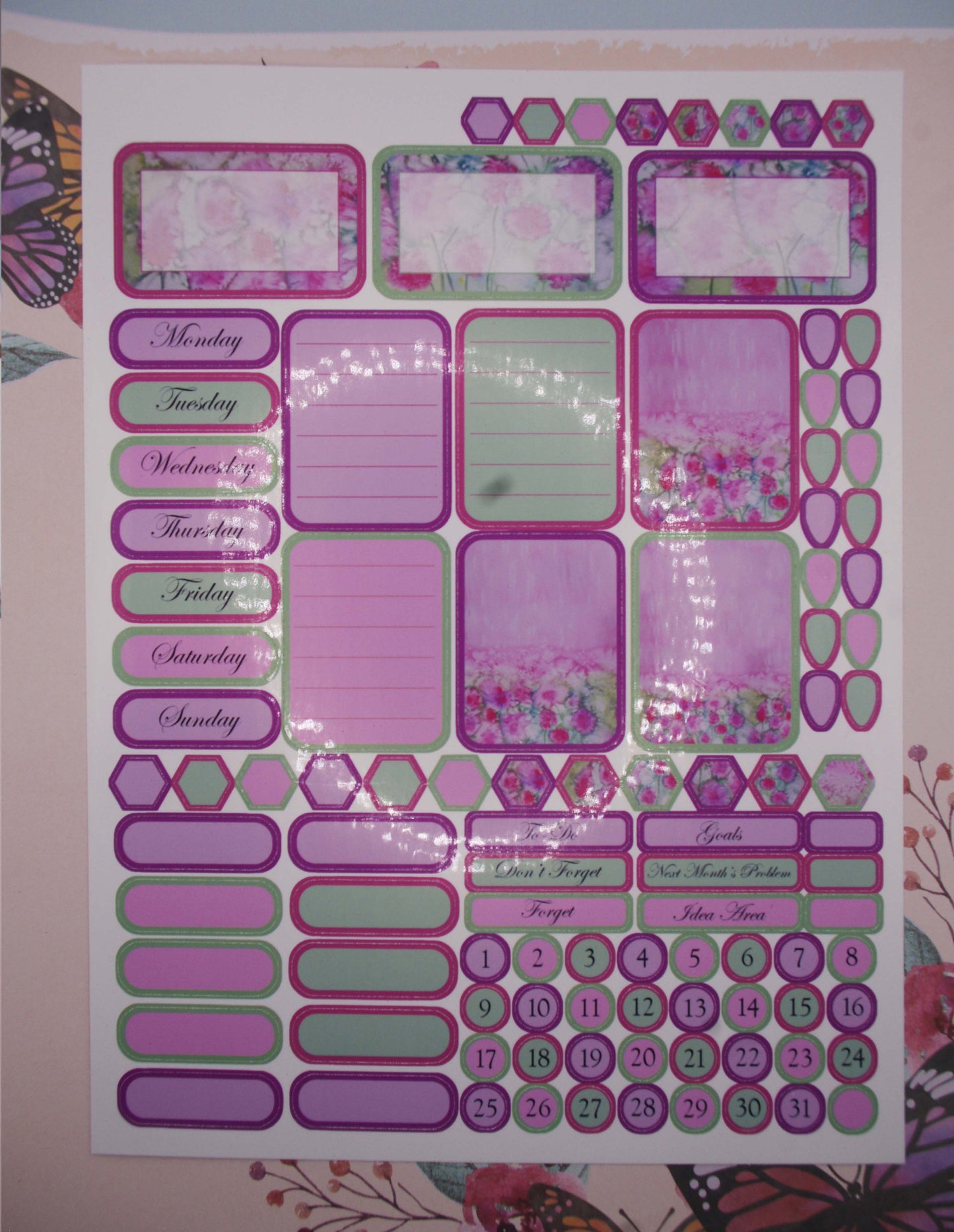 Four Seasons Journal Sticker Sets