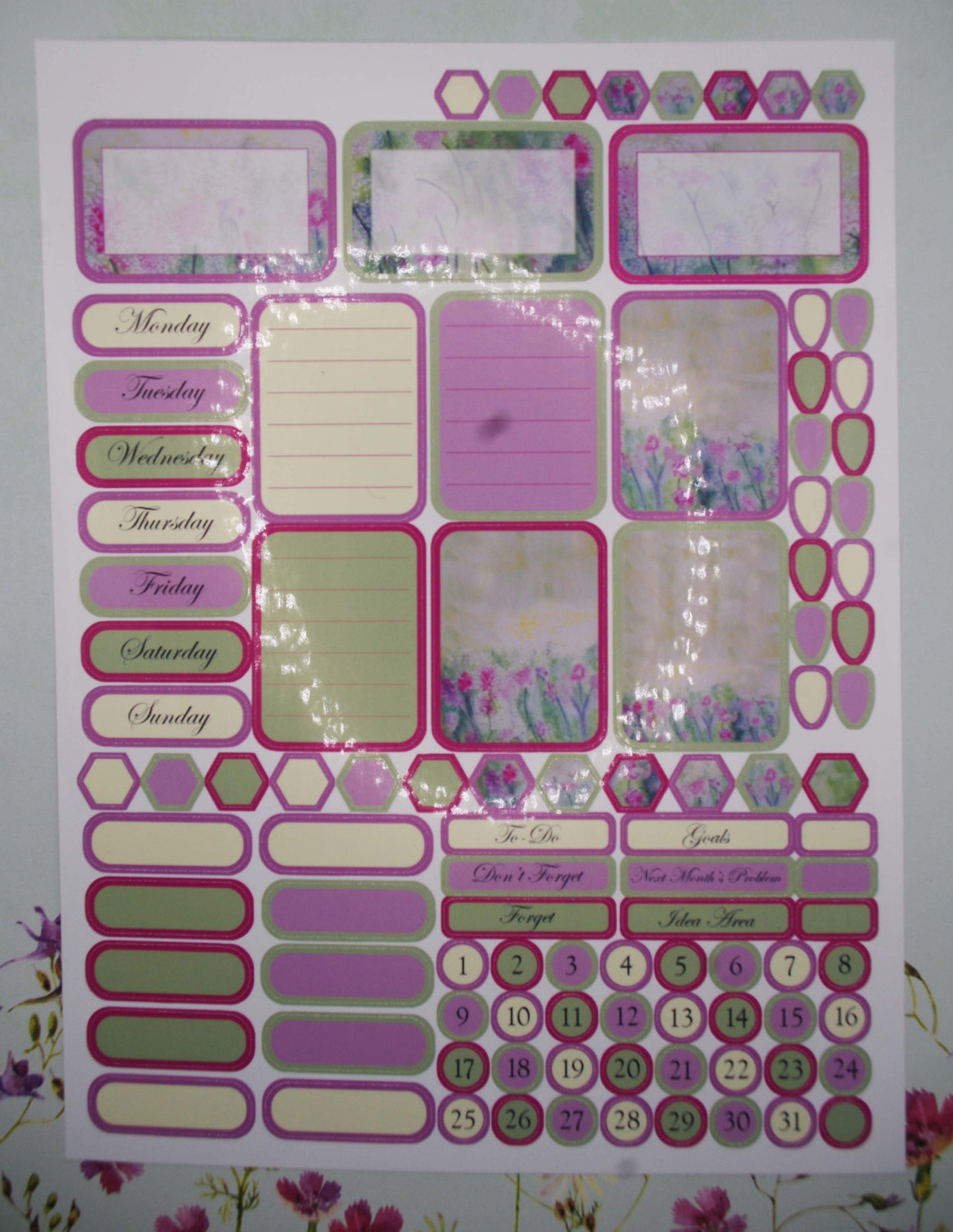 Four Seasons Journal Sticker Sets