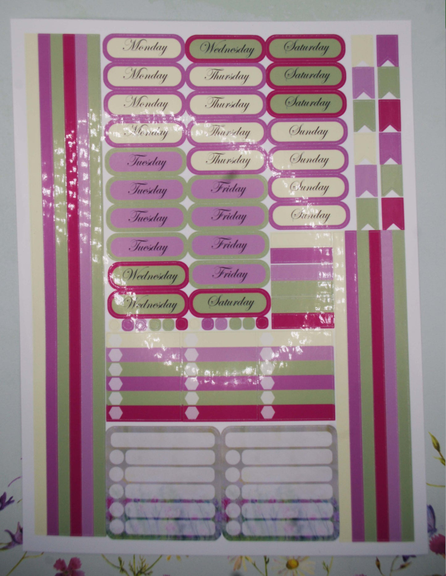 Four Seasons Journal Sticker Sets