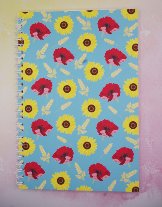 Bright Harvest Lined Journal