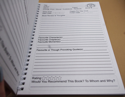 Vamperenyk Reading Journal Bundle