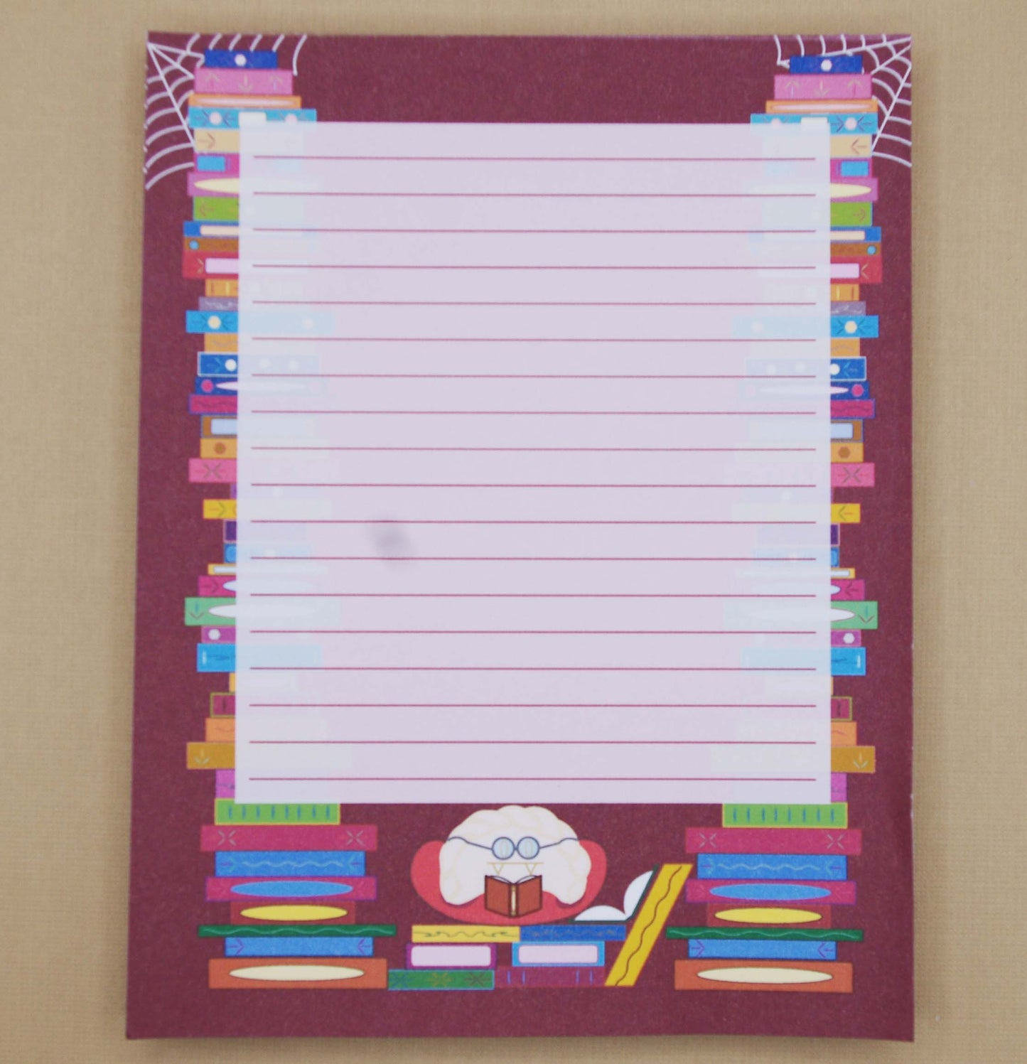 Reading Vamperenyk Lined Handmade Notepad