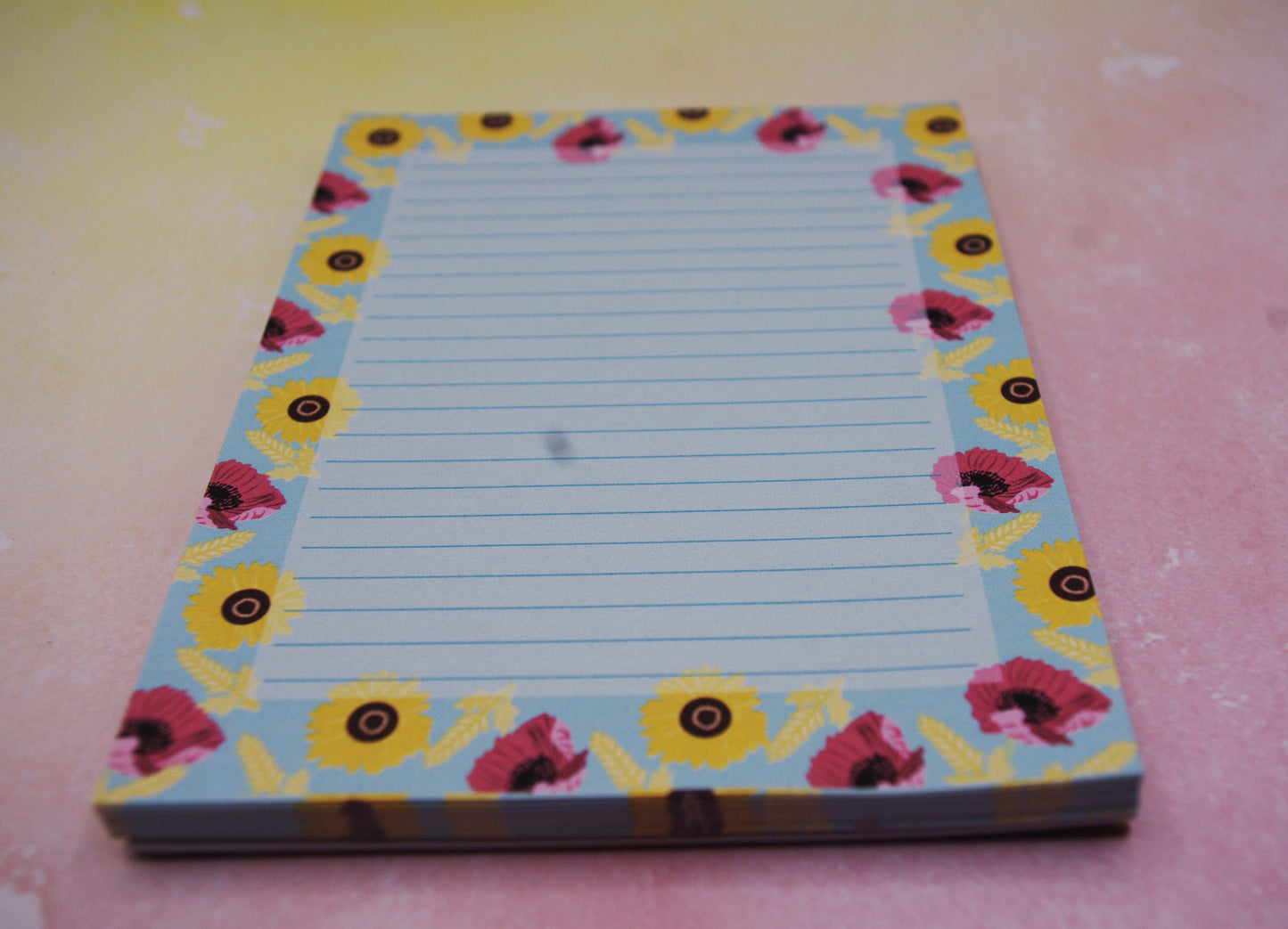 Bright Harvest Lined Handmade Notepads