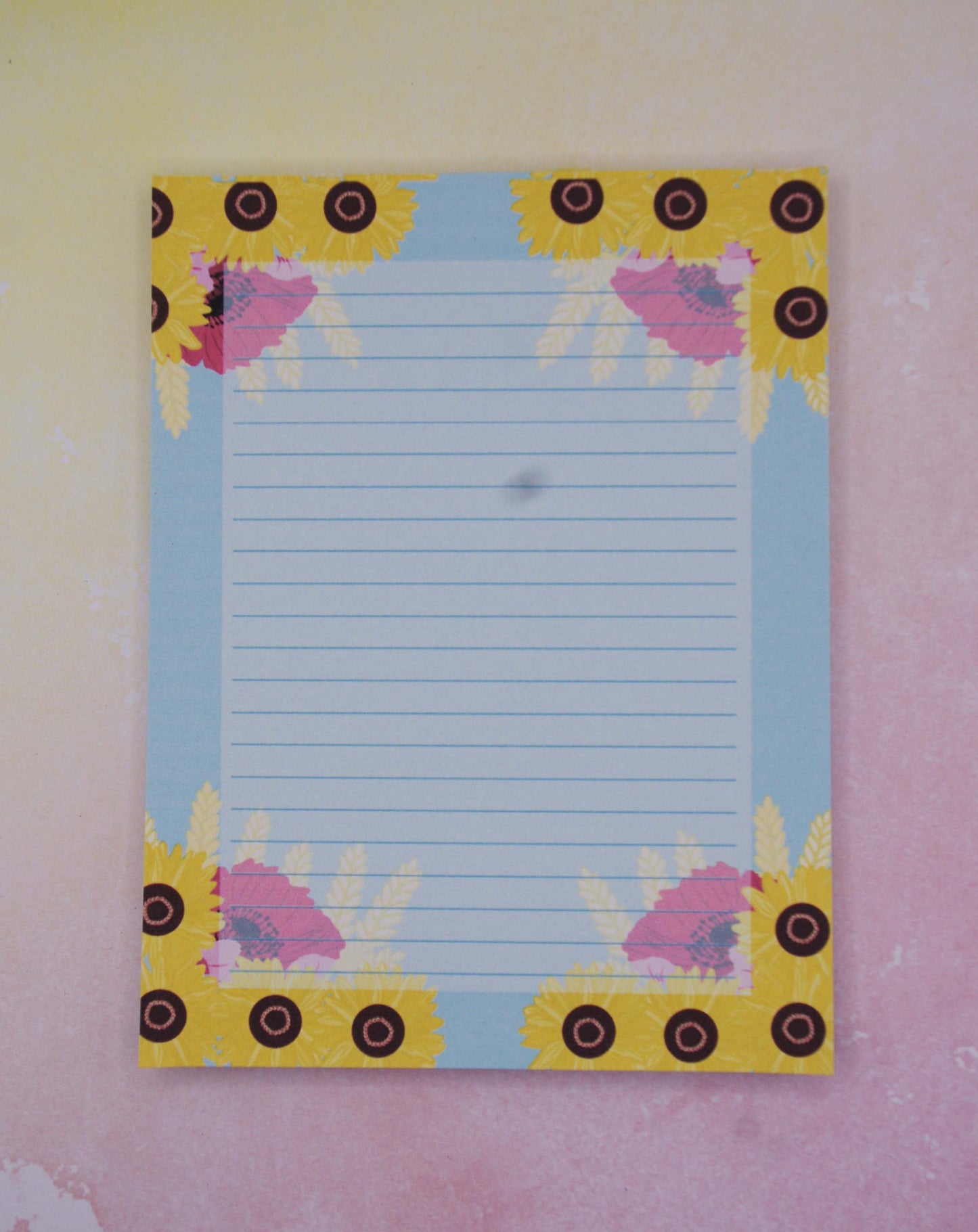 Bright Harvest Lined Handmade Notepads