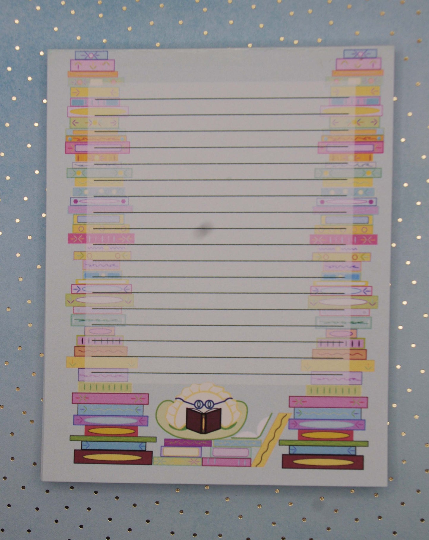 Reading Perogi Lined Handmade Notepad