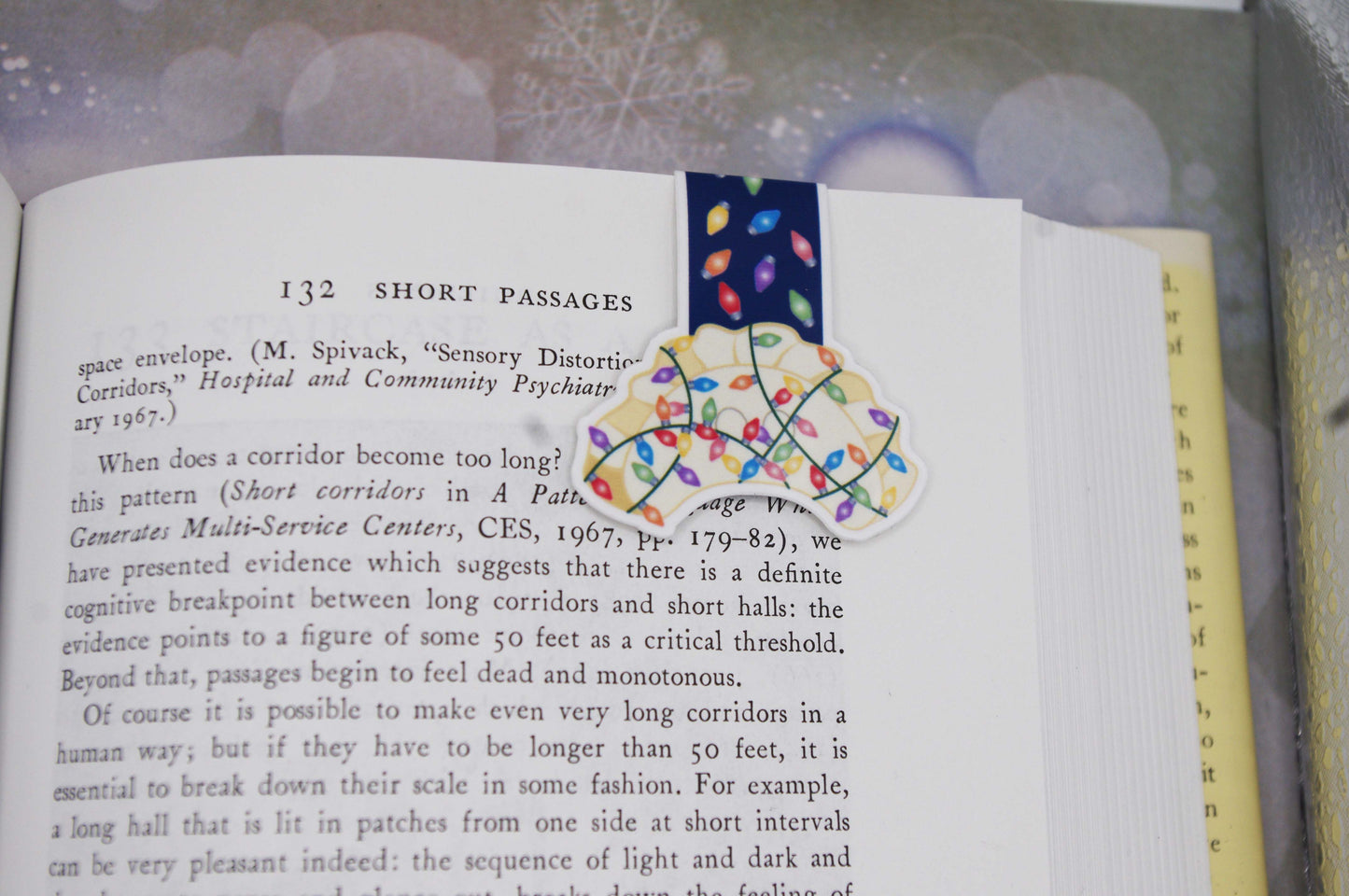 Festive Christmas Perogies Magnetic Bookmarks