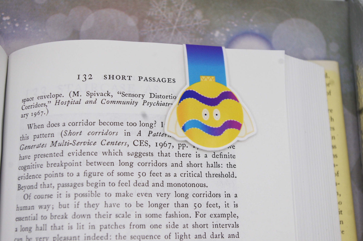 Festive Christmas Perogies Magnetic Bookmarks