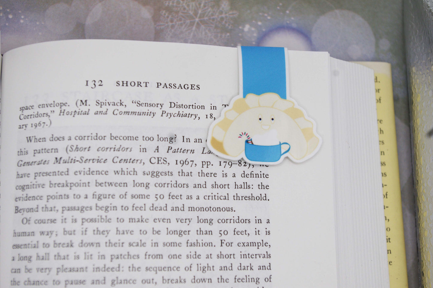 Festive Christmas Perogies Magnetic Bookmarks