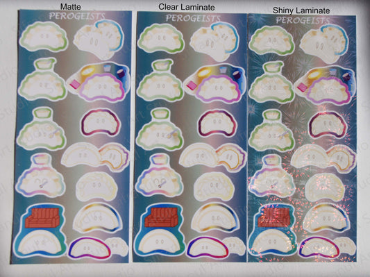 Perogeist Sticker Sheet