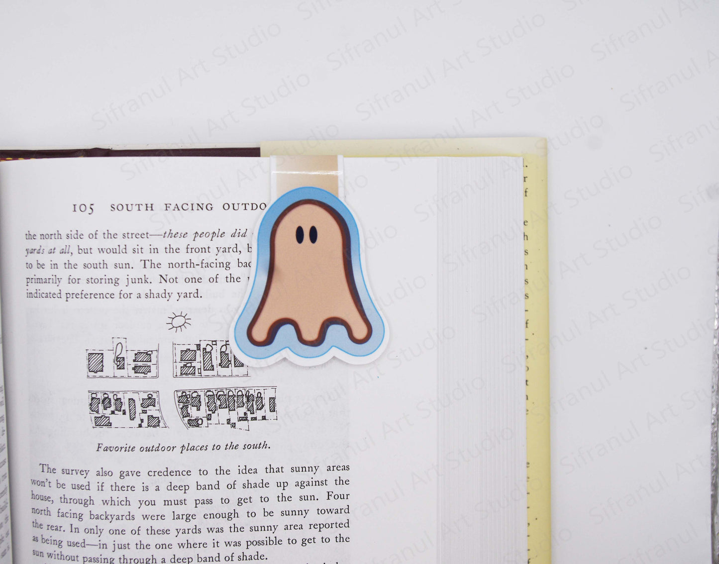 Ghoast Magnetic Bookmarks