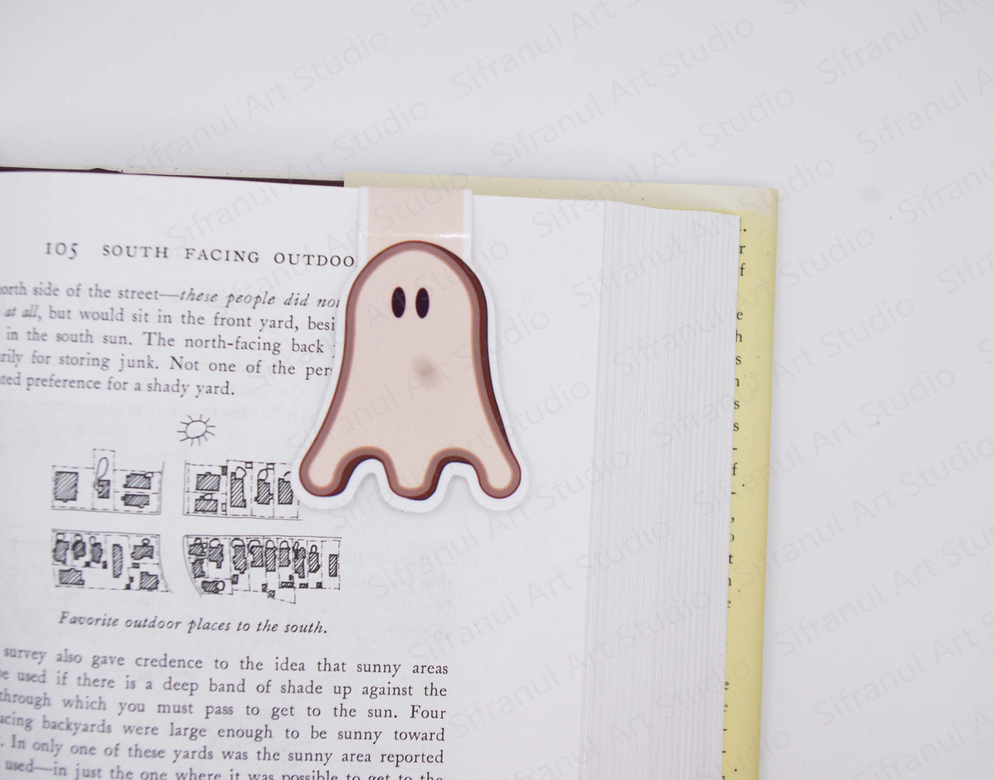 Ghoast Magnetic Bookmarks