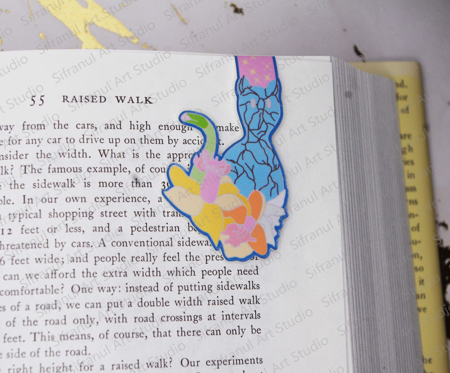 December Birthday Cat Magnetic Bookmark