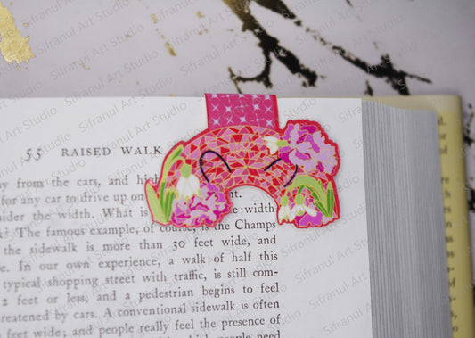 January Birthday Rainbow Magnetic Bookmark