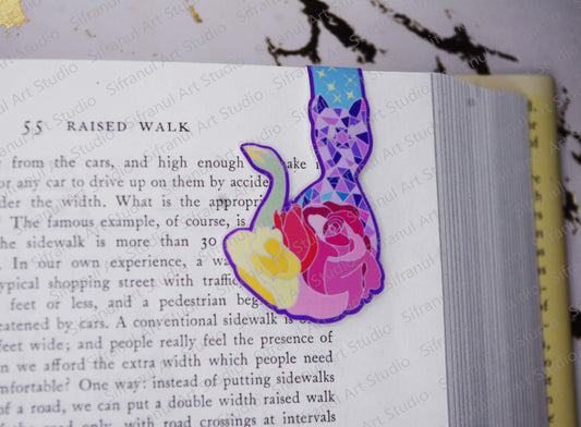 June Birthday Cat Magnetic Bookmark