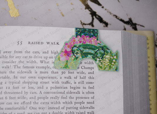 May Birthday Rainbow Magnetic Bookmark