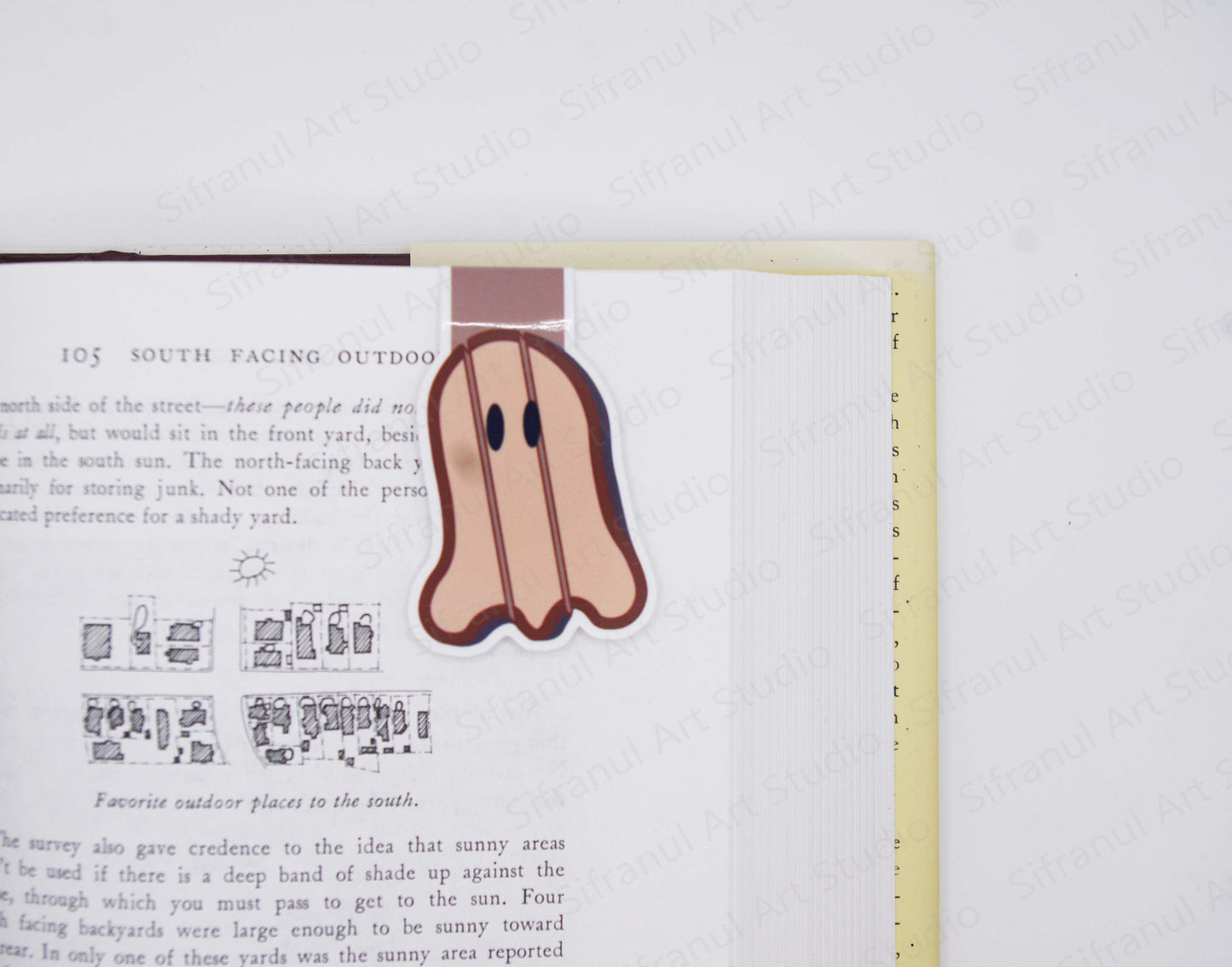 Ghoast Magnetic Bookmarks