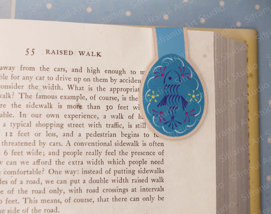 Fish Spilka Magnetic Bookmark
