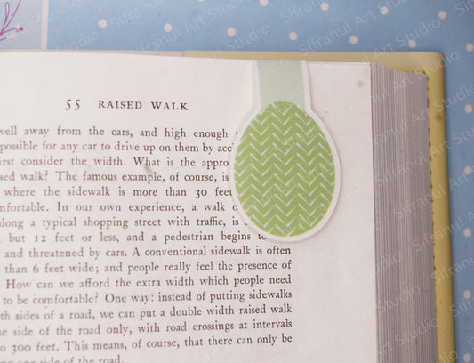 Light Green Spilka Magnetic Bookmark