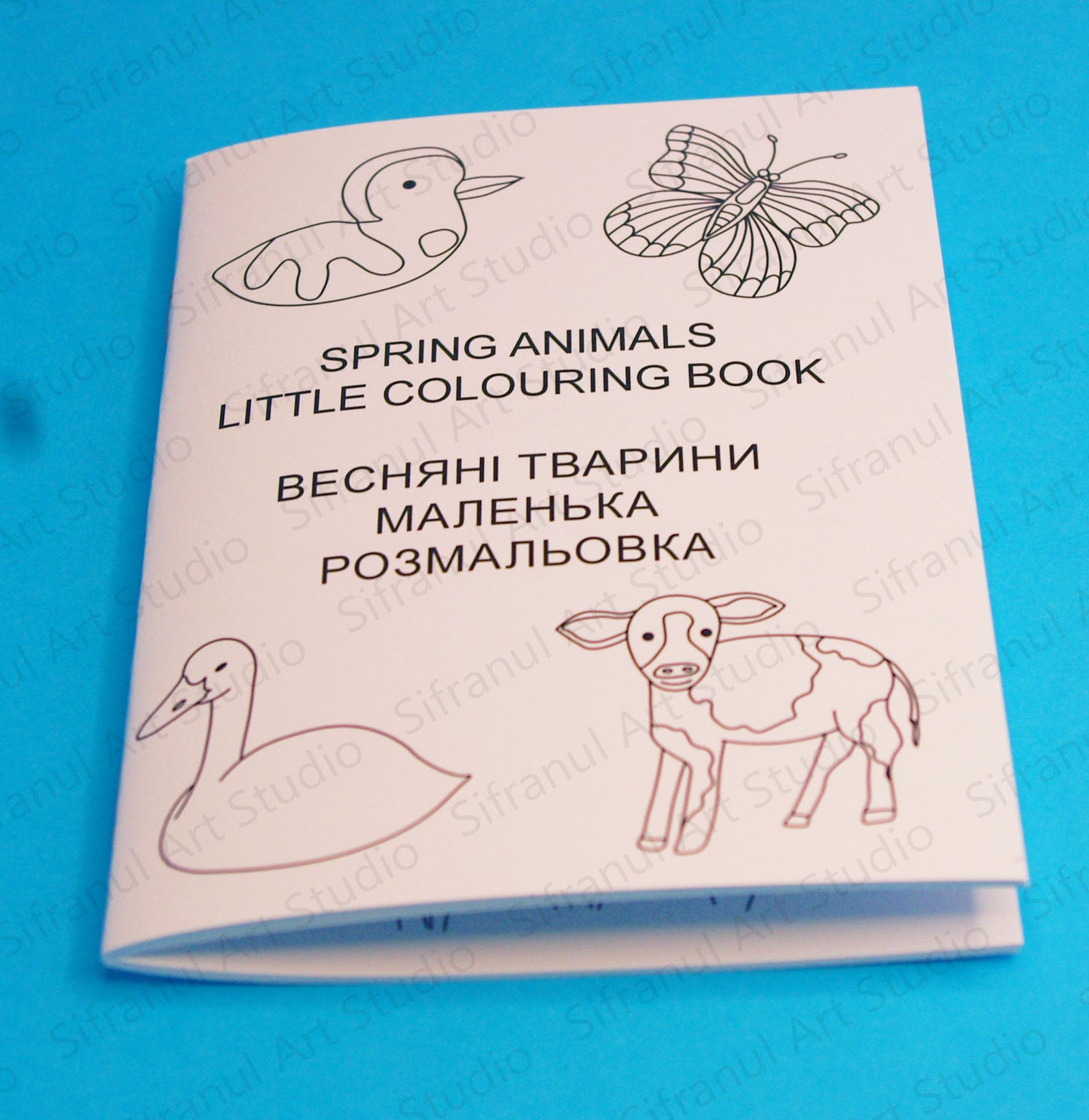 Spring Animals Little Colouring Book
