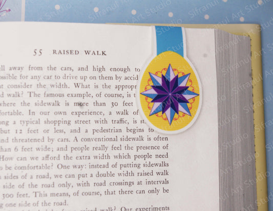Navigational Star Magnetic Bookmark