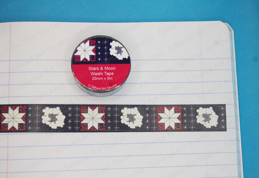Stars and Moon Washi Tape