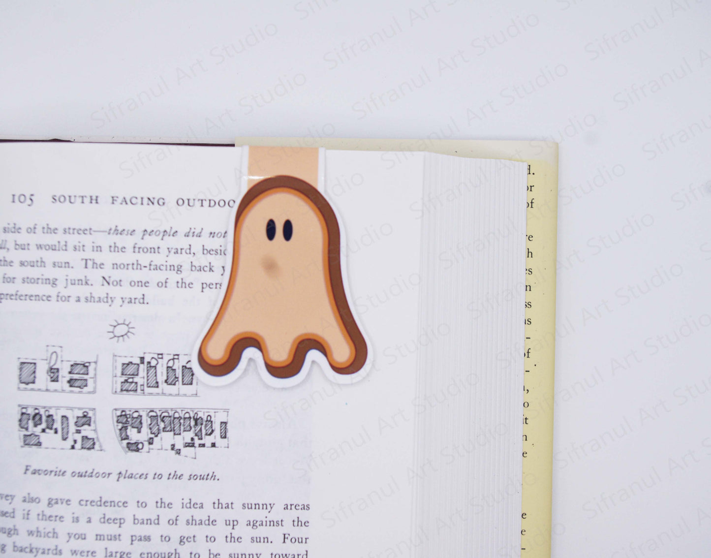 Ghoast Magnetic Bookmarks