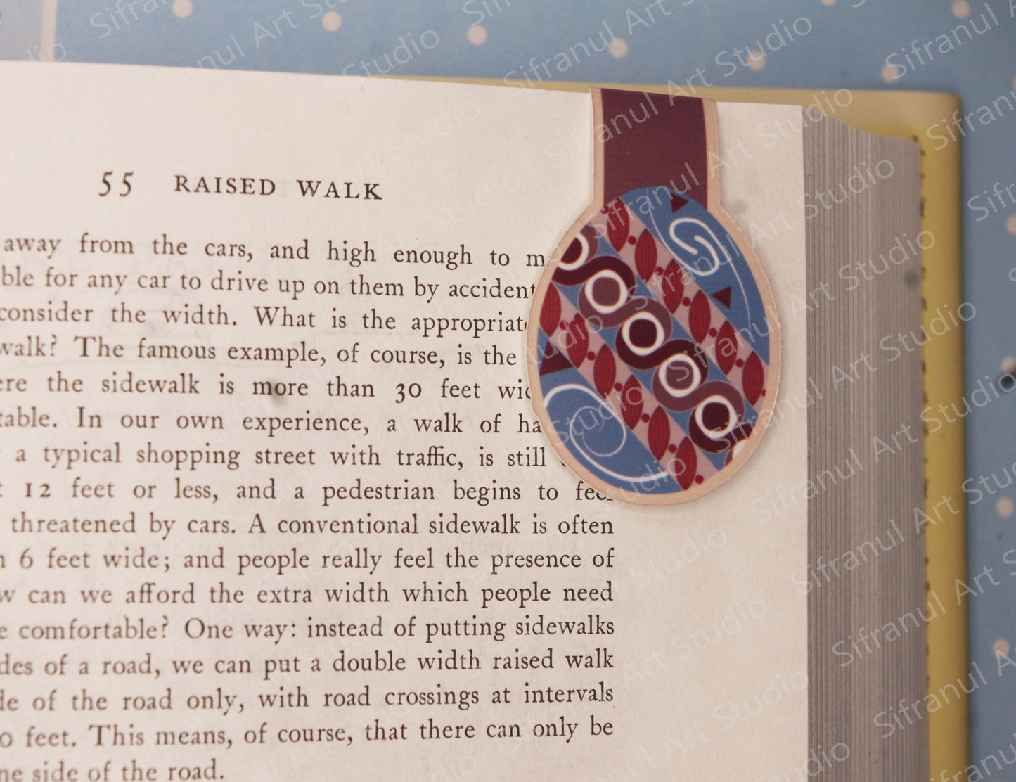 Fall Wind Trypillian Magnetic Bookmark