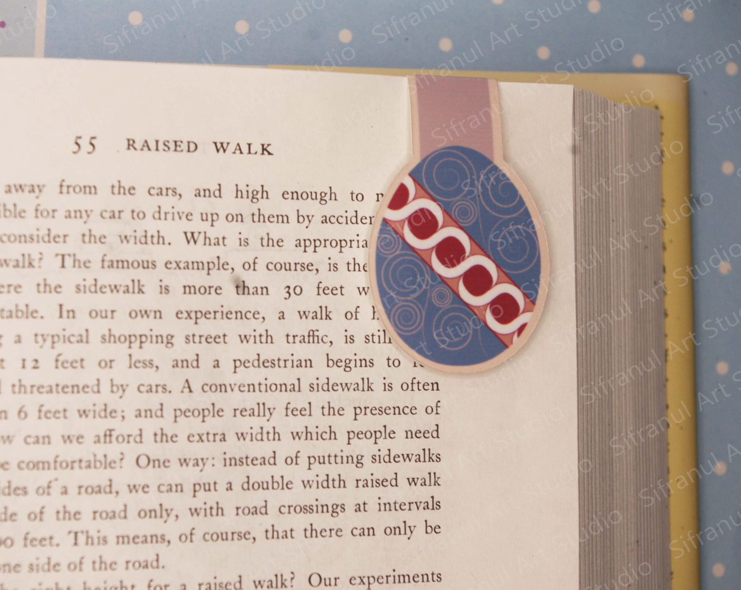 Spring Wind Trypillian Magnetic Bookmark