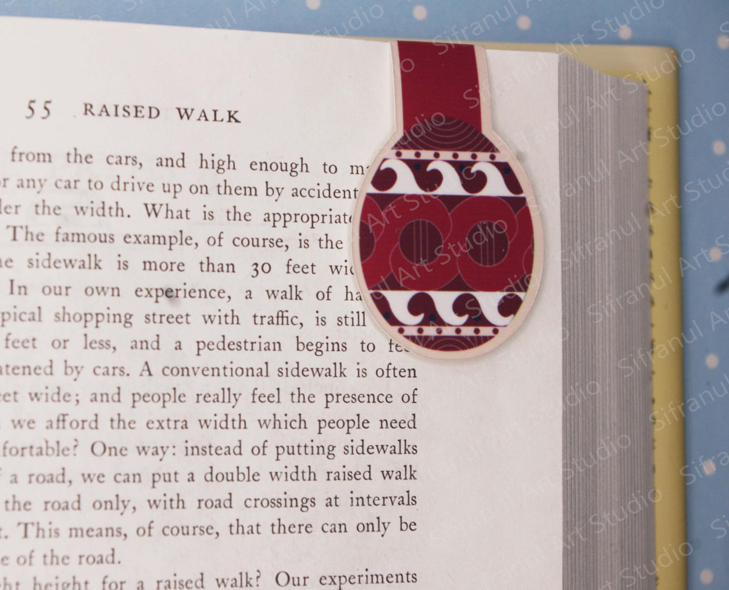 Treacherous Sea Journey Trypillian Magnetic Bookmark