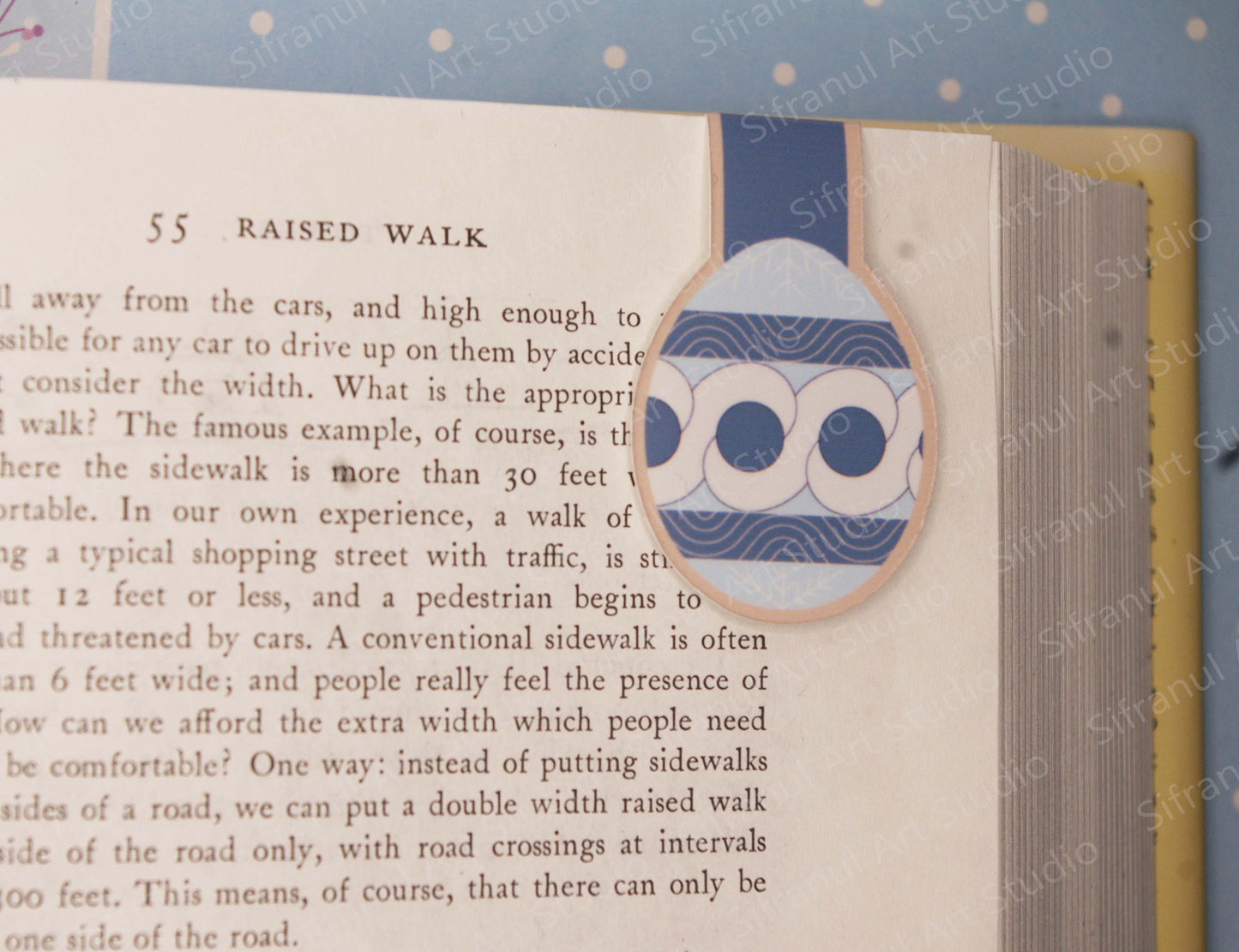 Winter Wind Trypillian Magnetic Bookmark