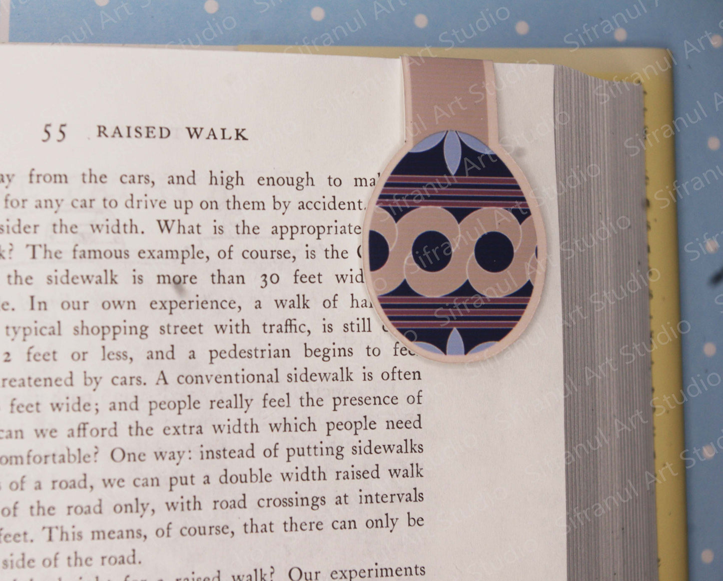 Starry Night Trypillian Magnetic Bookmark